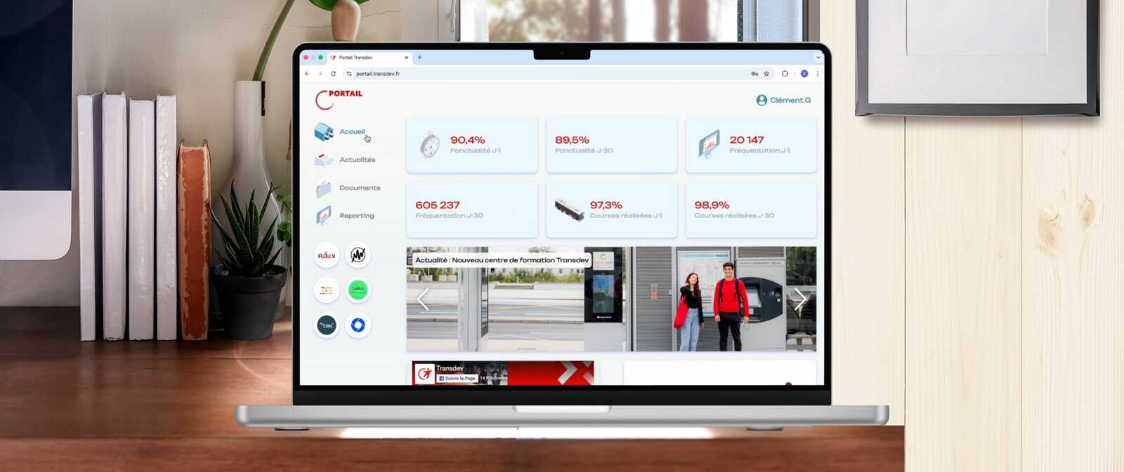 Photo d'un projet digital en entreprise